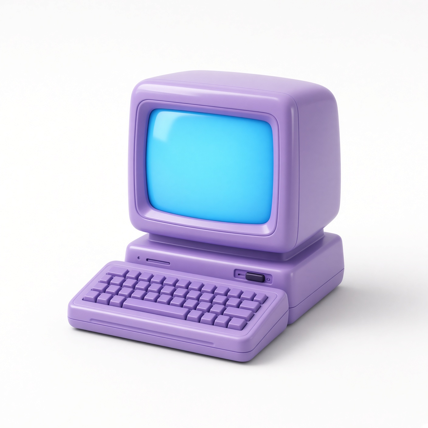 A tiny vintage computer